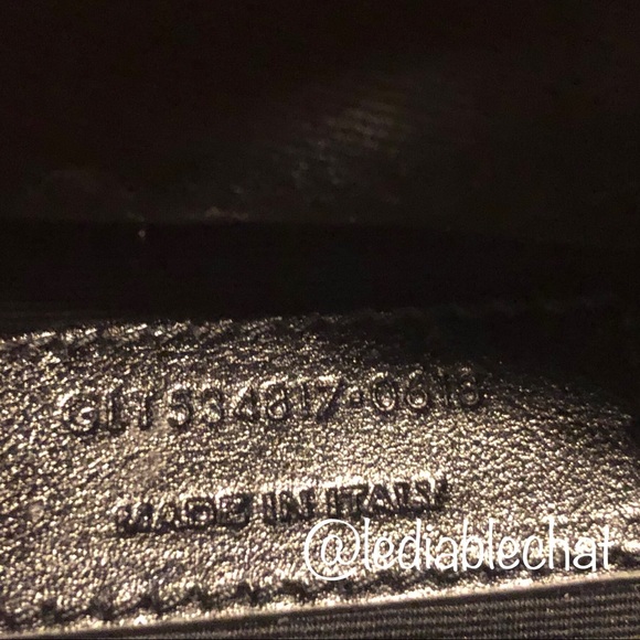 YSL Lou Matelassé Green leather belt bag - Picture 4 of 6